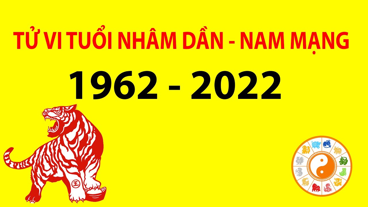 Tuổi Nhâm Dần 1962 nam mạng năm 2022