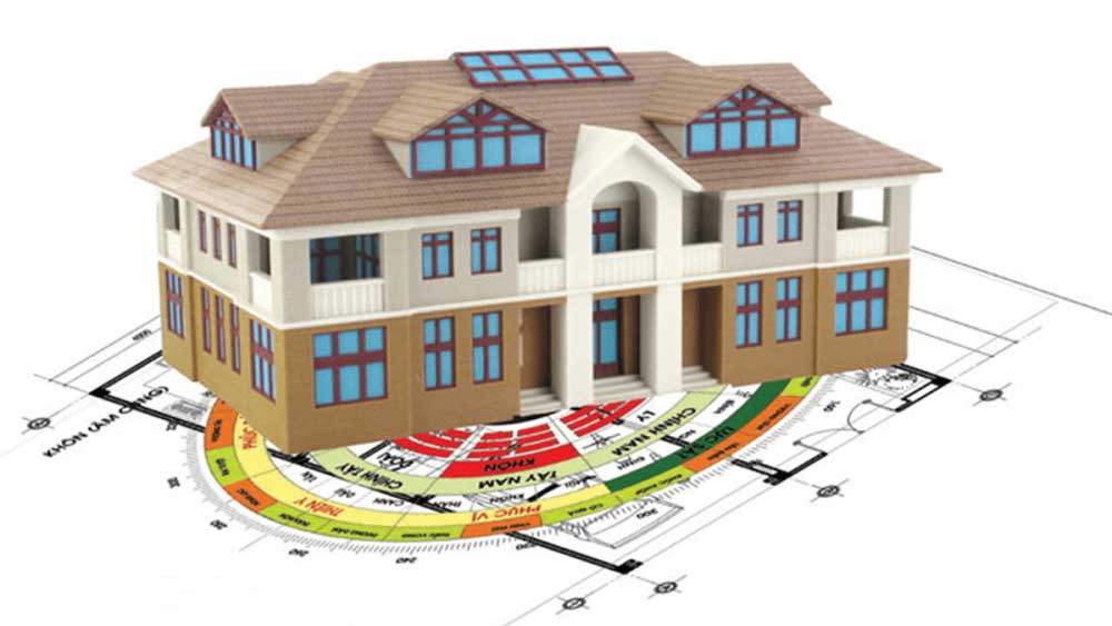 9 nguyên tắc phong thuỷ trong bất động sản bạn nên biết 1 Phong thủy trong xây nhà chuẩn nhất để thu hút nhiều tài lộc
